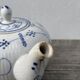 Antique Digoin Sarreguemines blue and white tea set