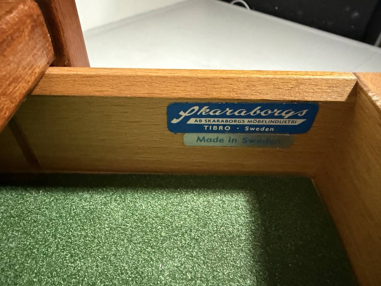 Tables gigognes en teck de Skaraborgs Möbelindustri, Suède