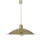 Large Scandinavian Pendant Light in Brass
