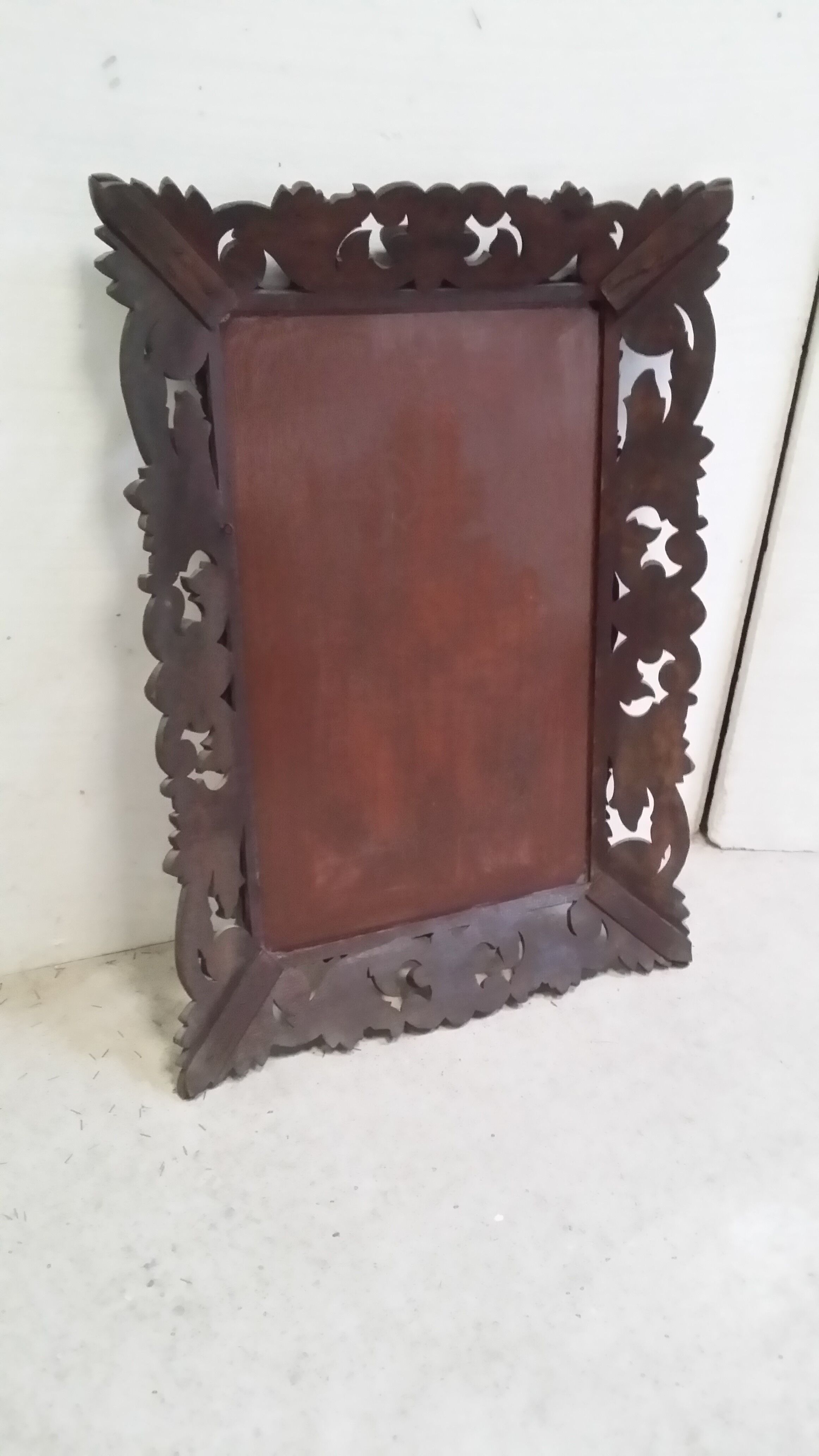 Wooden mirror 110x79cm