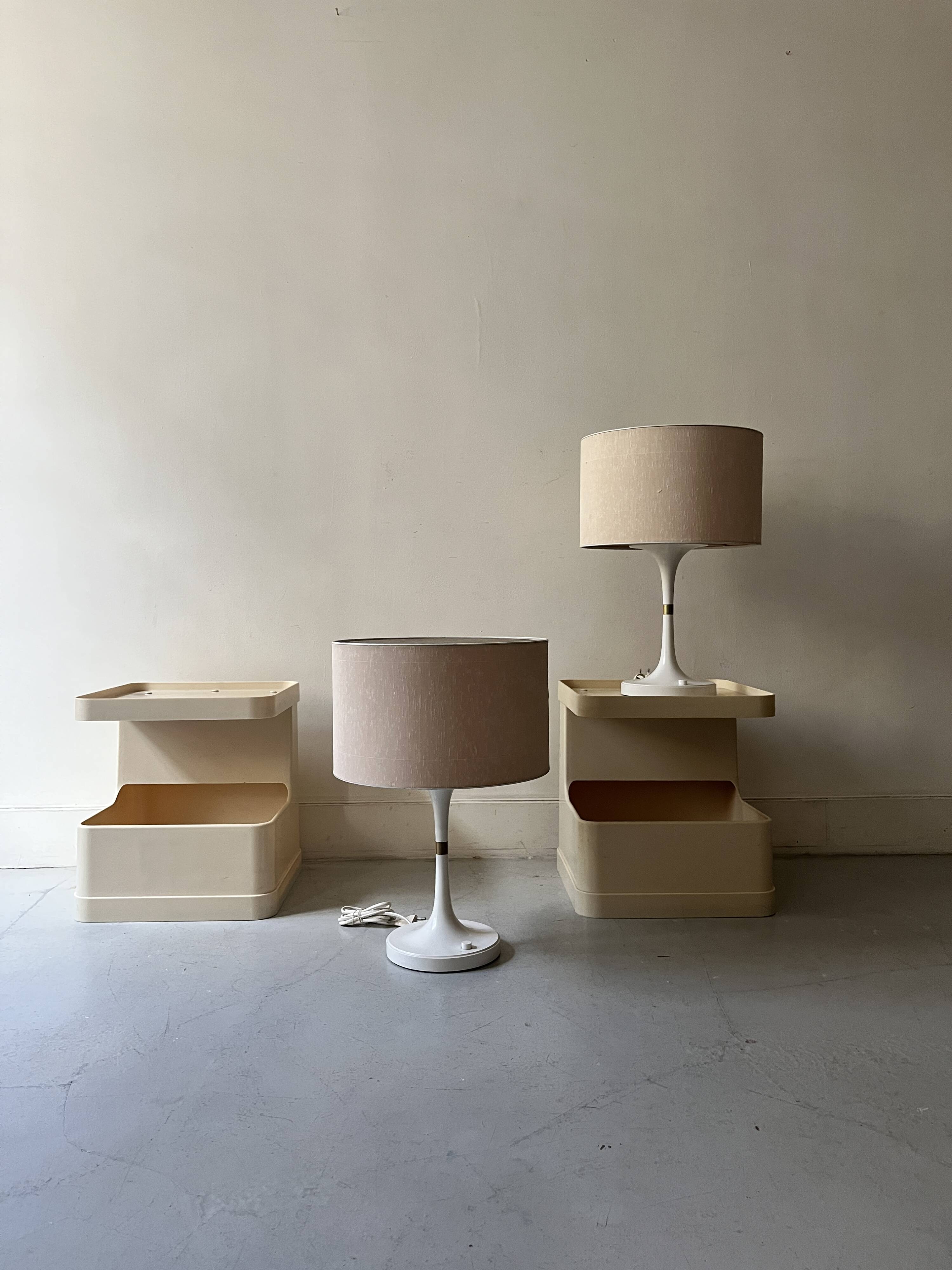 tulip table lamp ERCO, design 1970