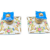 Pair of perfume vial in sèvres porcelain