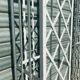 Pair of garden portico columns in wrought iron XX century
