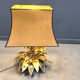 Maison Jansen floral table lamp, 1970s