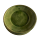 Set of 4 plates in green glazed earth from Biot 1960