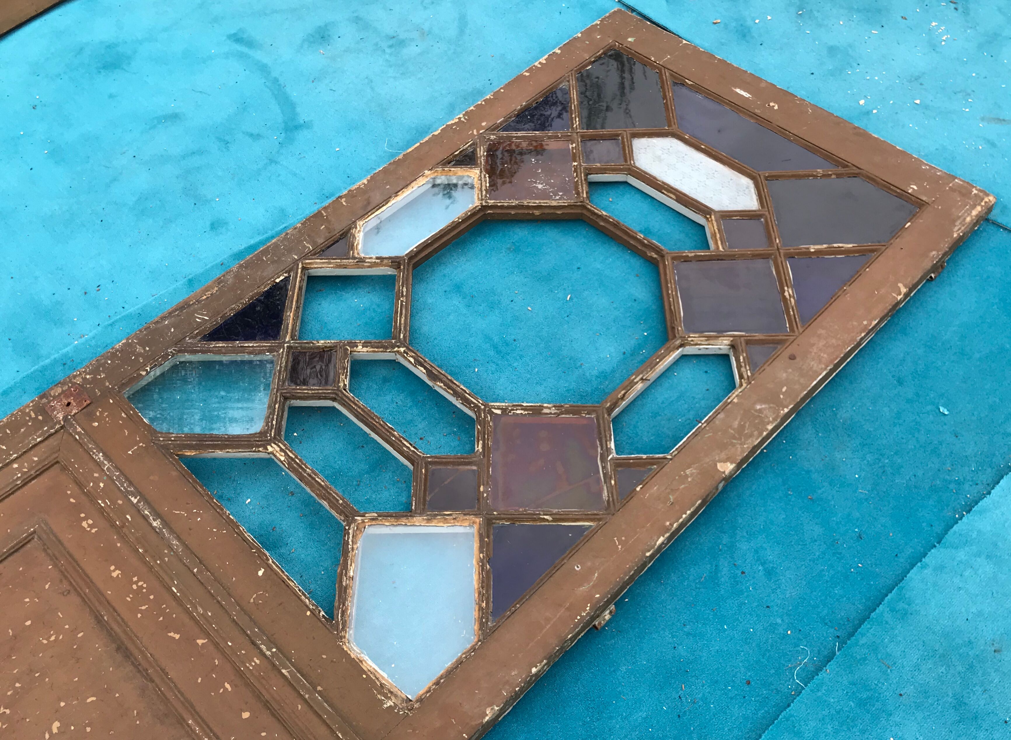 19th-century window door