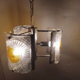 Murano glass pendant chandelier zuccheri mazzega ceiling light wine light fixture