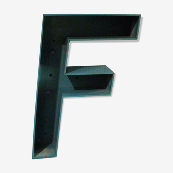 lettre d'enseigne en plexiglas "F"