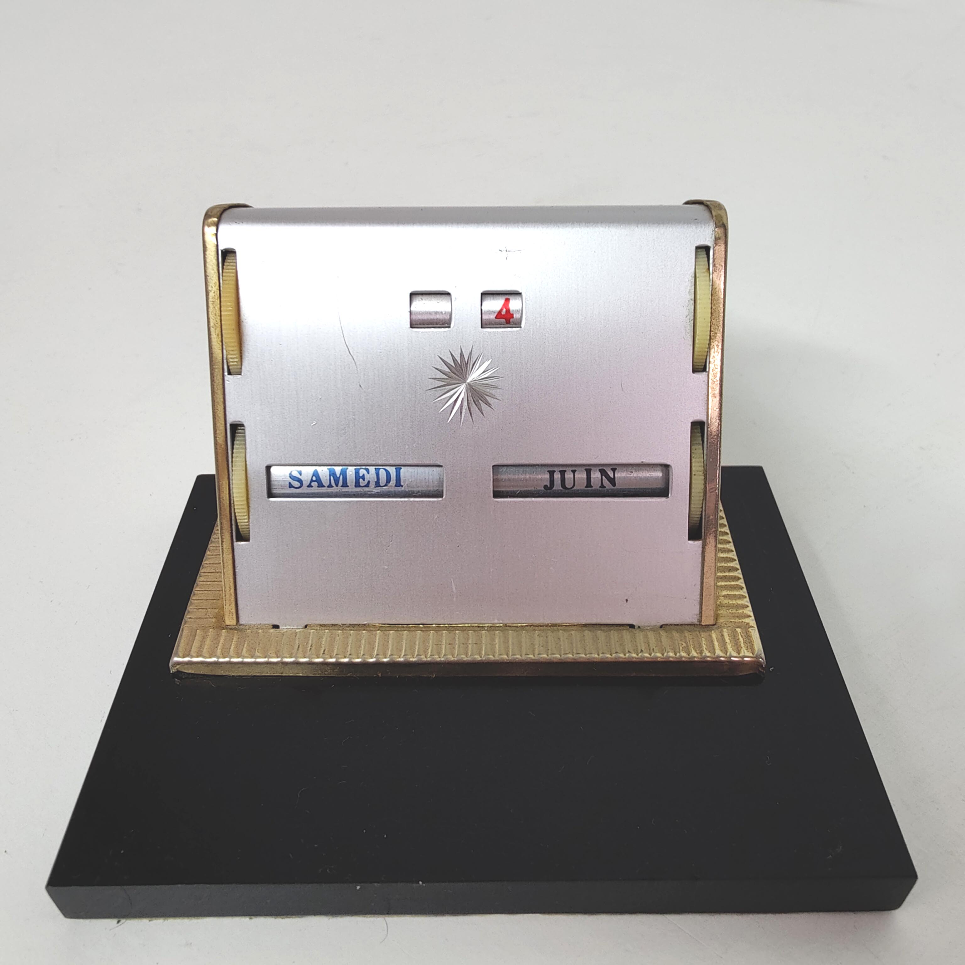 Perpetual office calendar 60s
