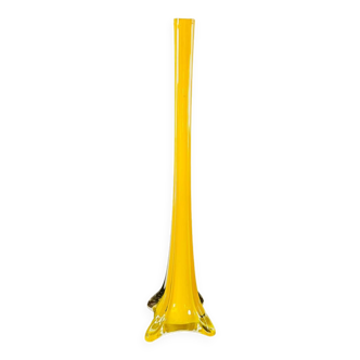 Large Murano Yellow Vase 60´