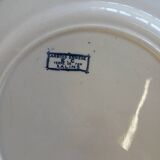 14 mismatched flat plates Terre de fer