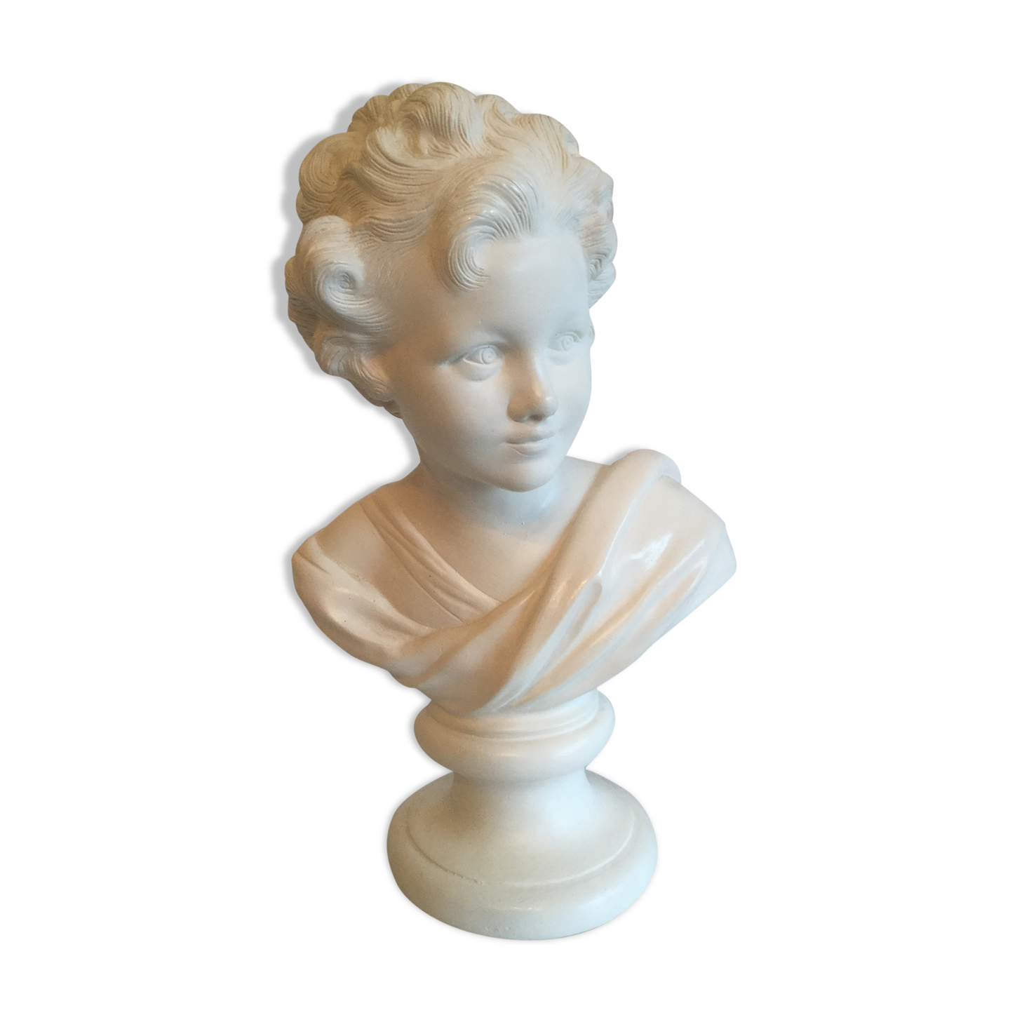 Plaster bust