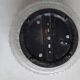 Round ceiling lamp chiseled glass shape sun