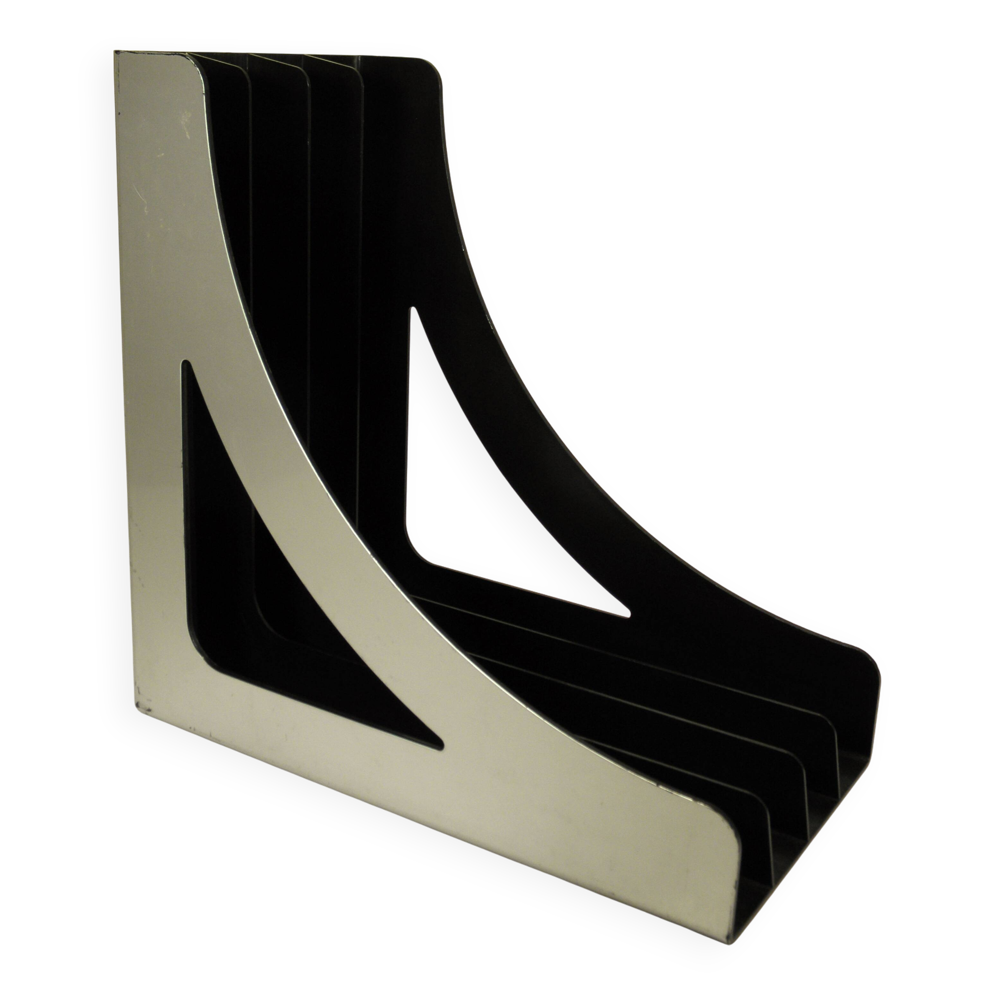 33 rpm vinyl record rack. 1970s design