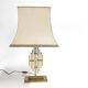 Vintage bronze table lamp, 1960s