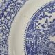 set of 4 flat plates ironstone