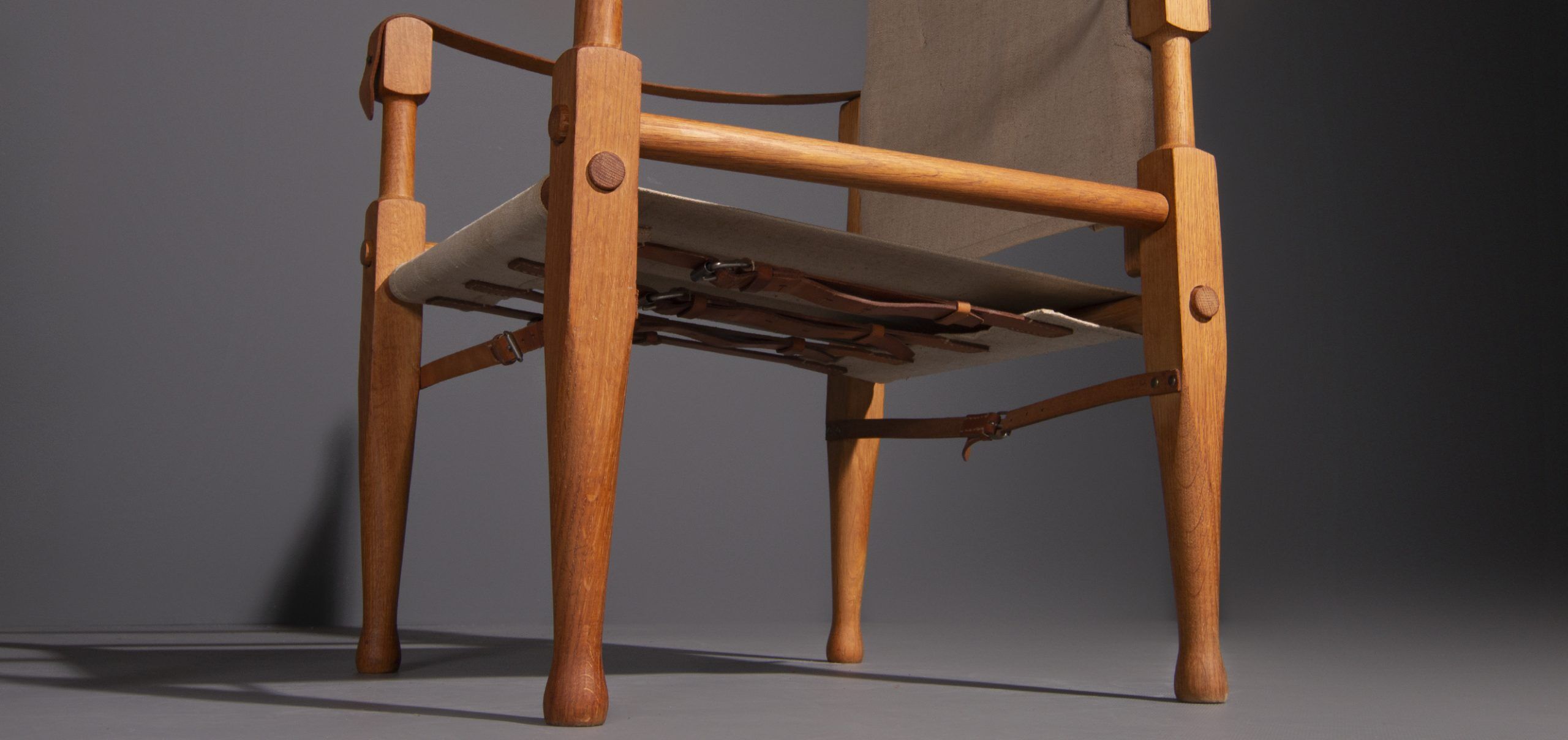 Wilhelm Kienzle safari chairs for Wohnbedarf, set of 2