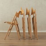 SE 18 folding chairs by Egon Eiermann for Wilde & Spieth, 1950s (set of 4)