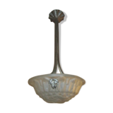 Lampadario vetro opalino