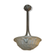 Lustre en verre opale