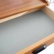 Pair of vintage Scandinavian hanging bedside tables 1960