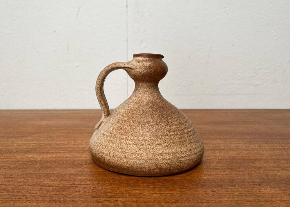 Carafe vase from the German studio of the mid-century by Petra Pottery, 1960s.