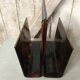 Old door reviews plexiglas curved marbled + baguettes brass vintage