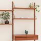 3-column wall unit by Poul Cadovius