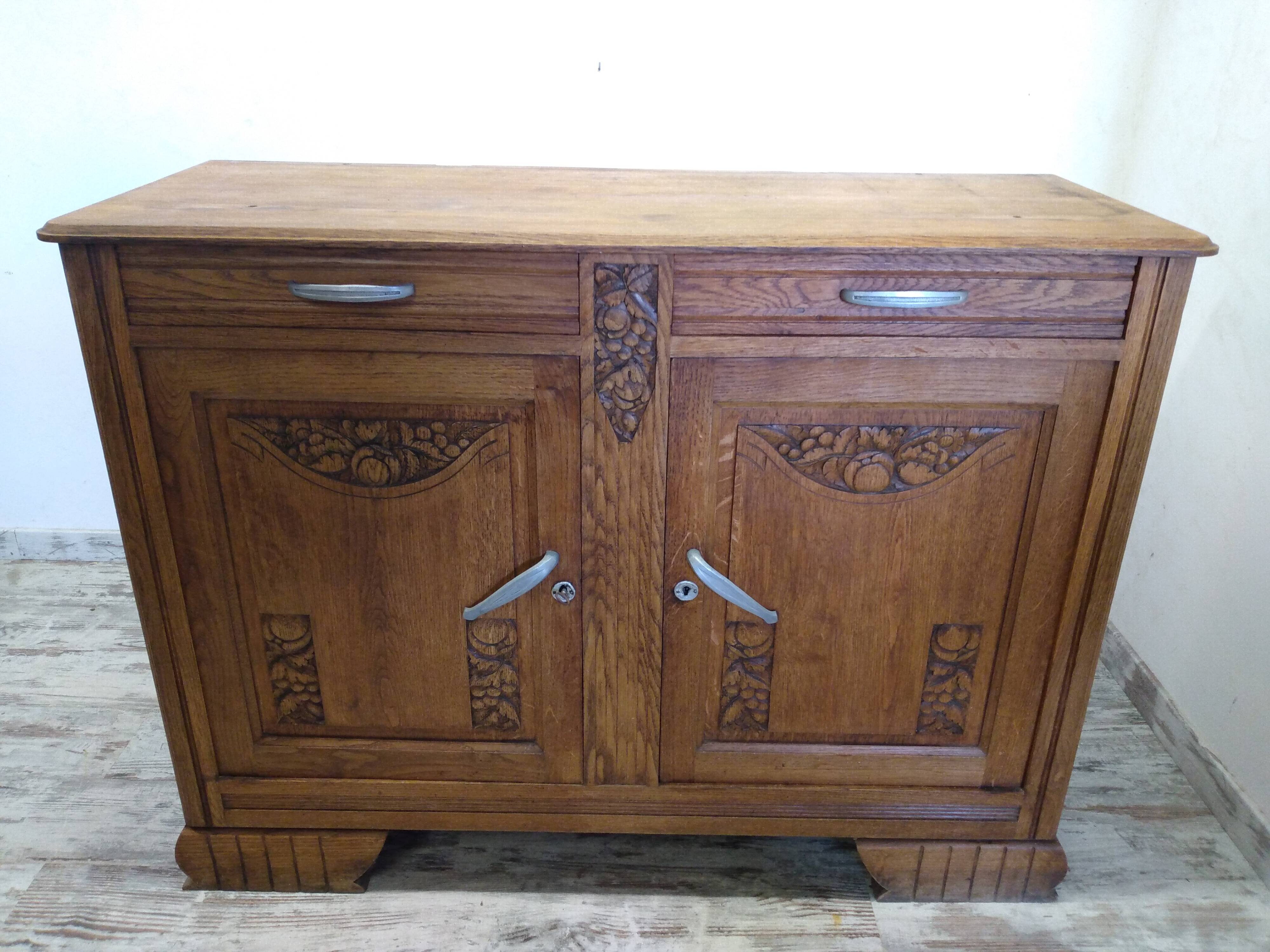 Buffet vaisselier art deco