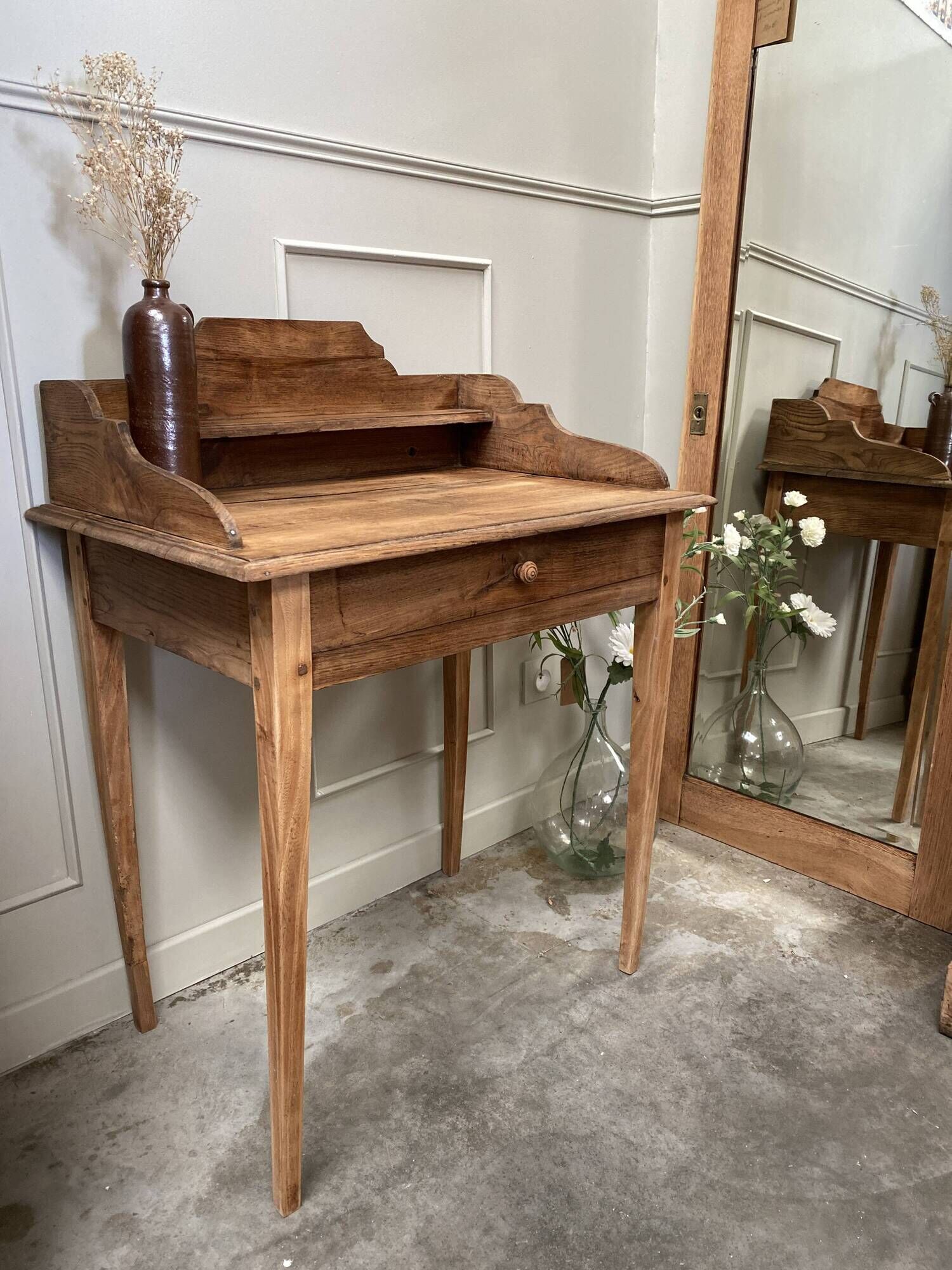 Oak dressing table