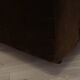 Brown armchair, Italian design, 1970s, made in Italy