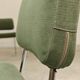 André Simard green velvet chairs for Airborne 1960, set of 6
