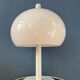 Lampe de table champignon vintage blanche Dijkstra style spatial