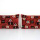 Paire de coussins Ikat