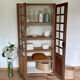 Renovated display cabinet library