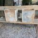 Pair of cast iron planters