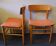 Pair of Borge Mogensen J39 Shaker chairs in solid elm-wood, Denmark 1950s