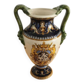 Gien earthenware vase