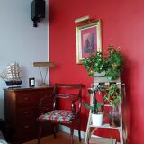 Design shelf from an old painter's stepladder