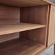 Large vintage teak sideboard 220 cm – 1960s/70s – Scandinavian design