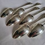 Ridoux Cie Silver Plated Table Spoons Set of 6