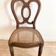 Chaise cannage