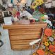 McGuire rattan and bamboo chest of drawers