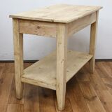 Table cleaned old rural
