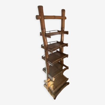 Etagere exotique bambou