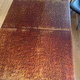 Vintage wood table with extension