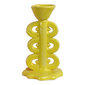 Ceramic candle holder / jewelry holder - Sunflower model
