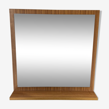 Miroir avec tablette placage formica