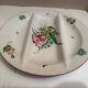 6 asparagus plates Luneville early 20th century