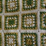 Crochet bedspread